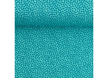 Baumwolle - Dotty türkis